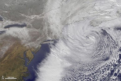 Winter Storm Nemo Satelite